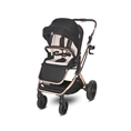 Passeggino GLORY 2in1+ADAPTERS con cestino estivo BLACK Diamond